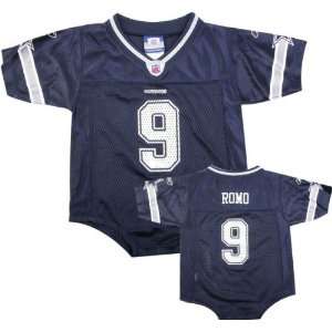 INFANT Baby Tony Romo Dallas Cowboys Replica Onesie Jersey  