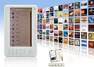 Mebook   7 Inch High Resolution eBook Reader + Super Media Player