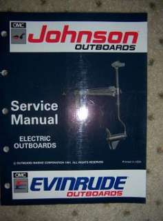 1991 Evinrude Johnson Outboard Manual EN Electric z  