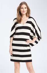 Suzi Chin for Maggy Boutique Stripe Batwing Jersey Dress Was: $138.00 