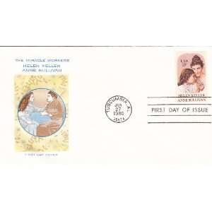 1980 U.S. 15ct Stamp #CM945 Helen Keller/Anne Sullivan   The Miracle 