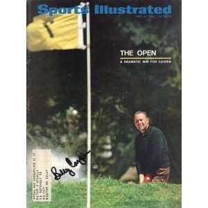 Billy Casper Autographed / Signed Sports Illustrated   June 27, 1966 