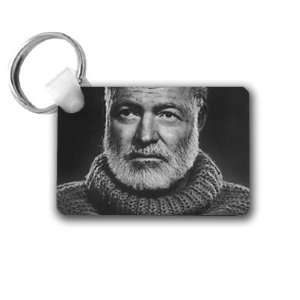 Ernest Hemingway Keychain Key Chain Great Unique Gift Idea
