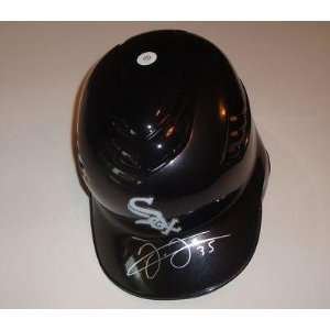  Frank Thomas Signed Full Size Batting Helmet w/COA Chicago 