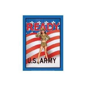  US Army Metal Sign Garry Palm Reproduction