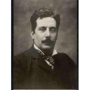 Giacomo Puccini Italian Opera Composer in Middle Age 