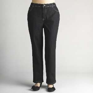Gloria Vanderbilt Womens Amanda Strech Jeans with Back Pocket Flaps 