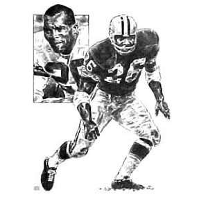 Herb Adderley Green Bay Packers Lithograph  Sports 