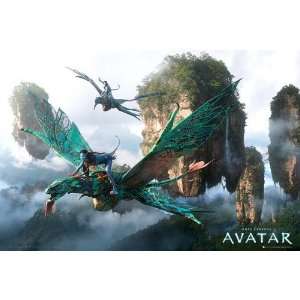  Avatar James Cameron Commercial Poster Flying Beasts 