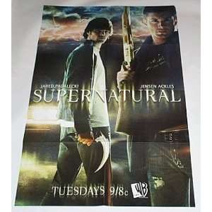   by 24 WB Television Show Promo Poster Jared Padalecki/Jensen Ackles
