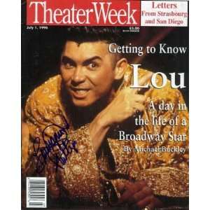  Lou Diamond Phillips autographed Magazine (King and I 