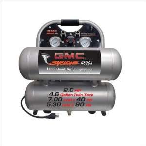  GMC SYCLONE 4620A Ultra Quiet & Oil Free Air Compressor 