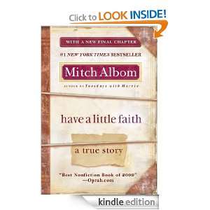   Faith Movie Tie in Sampler Mitch Albom  Kindle Store
