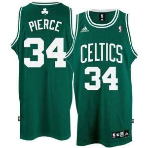  Adidas Boston Celtics #34 Paul Pierce Green Youth Swingman 