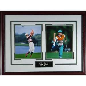 Payne Stewart Laser Engraved Signature Framed Display   Framed Golf 