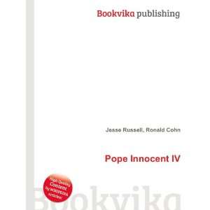  Pope Innocent IV Ronald Cohn Jesse Russell Books