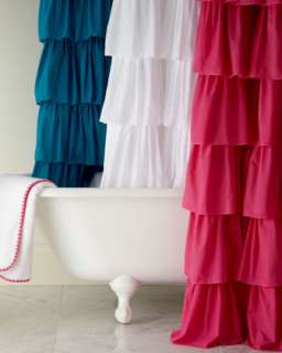 Linen Shower Curtain  