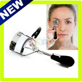 Makeup Eye Lash Ladies Eyelash Curler with black Grips  
