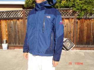 The North Face mens Summit Series jacket blue medium  
