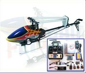  Pro Flybarless 3GX 6CH Carbon Metal RC Helicopter RTF+ZYX 3axi  