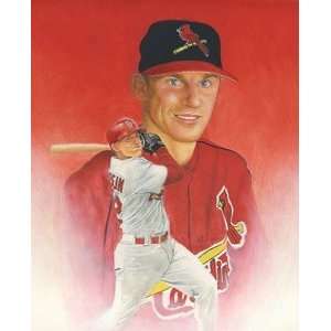  David Eckstein St. Louis Cardinals Small Giclee Sports 