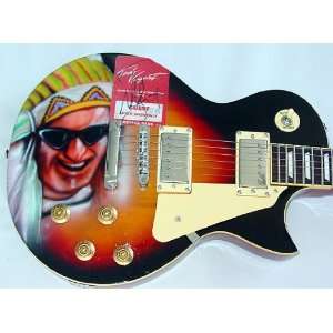 Ted Nugent Autographed Signed Custom Airbrush Guitar