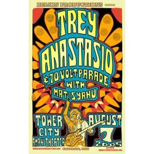  Trey Anastasio Phish Cleveland Handbill Lot x2