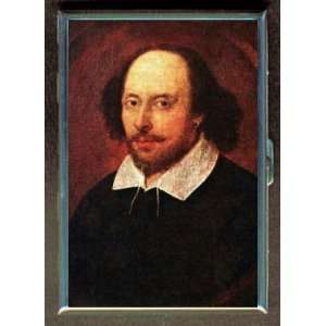 WILLIAM SHAKESPEARE BARD ID Holder, Cigarette Case or Wallet: MADE IN 