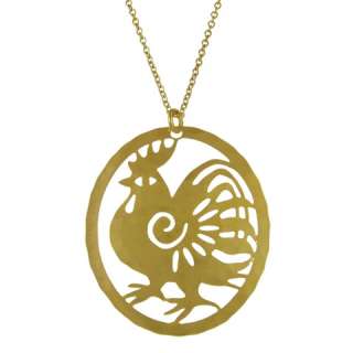 David Aubrey Chinese Zodiac Year of Rooster Necklace  