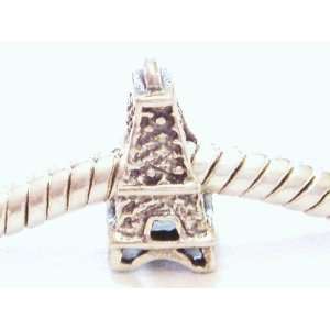   Eiffel tower charm fits pandora charm bracelets Arts, Crafts & Sewing