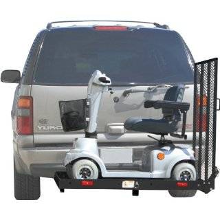400 lb. Capacity Power Scooter and Wheelchair Folding Cargo Carrier 