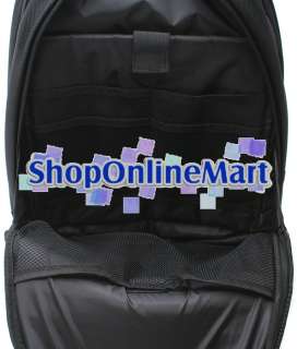 15.4 Laptop Backpack in Black PVC with 2 Compartments  