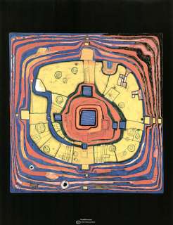 FRIEDENSREICH HUNDERTWASSER print THE SMALL WAY  