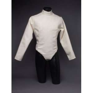   cotton foil/epee/sabre back zip fencing jacket