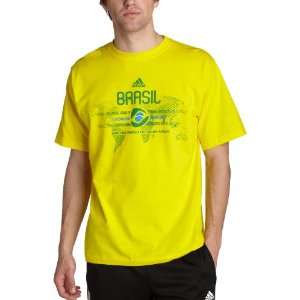  World Cup Soccer Brazil Mens World Cup Country Tee 