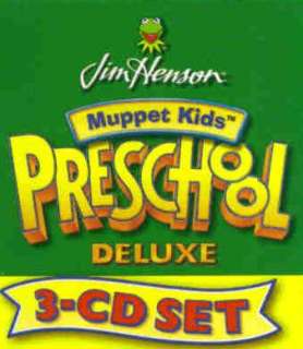 Muppet Kids Preschool Deluxe PC CD kids learning suite  