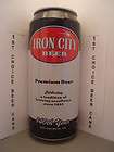 16oz IRON CITY PREMIUM 140th YEAR PITTS. PA. BEER CAN