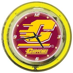     14 Inch Diameter   Game Room Products Neon Clocks NCAA   Colleges