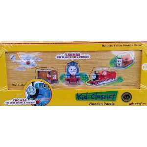   The Tank Engine and Friends 5pc. Classic Wood Puzzle Toys & Games