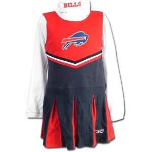  Buffalo Bills Girls 4 6X Cheerleader Uniform Sports 