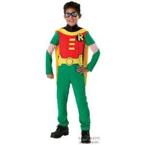  Childs Robin Teen Titan Costume (Size Small 4 6) Toys 