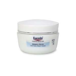  Eucerin Redness Relief Soothing Night Crème, 1.7 Ounce 