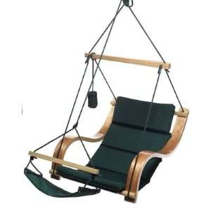    Outback Green Outdoor Hanging Lounger Chair: Patio, Lawn & Garden