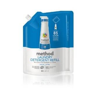 Method Laundry Detergent with Smartclean Tech, 85 Loads, Refill, Fresh 