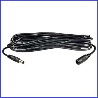 50ft (15m) 2.1mm DC Power Extension Cable for CCTV Security Camera 12V 