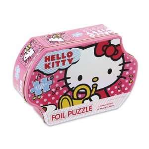  Sanrio Hello Kitty Foil Puzzle with Hello Kitty Tin Box 