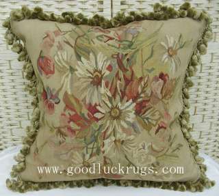 20 French Aubusson Weave Magnolia Decorative Sofa Couch Pillow 