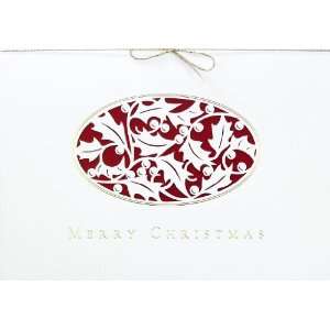  Die Cut Holly Holiday Cards Arts, Crafts & Sewing