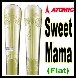 07 08 Atomic Sweet Mama Skis 159cm (Flat) NEW   