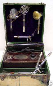Antique Doctors Electric Shock Machine Quack Medicine w  